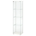 รูปย่อ Glass display cabinet Cabinet flared glass color White size gopro4 x 163 ซม. รูปที่3