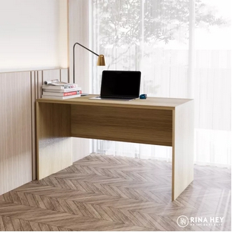 RINA HEY INCIO140 โต๊ะ โต๊ะสำนักงาน โต๊ะทำงาน โต๊ะคอมพิวเตอร์ Office table W140 x D60 x H75 cm – สี ธรรมชาติ รูปที่ 1