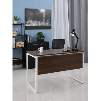 INDEX LIVING MALL DALEY WORKING TABLE 120 CM.  NOCE CHAMPAGNE รูปที่ 1