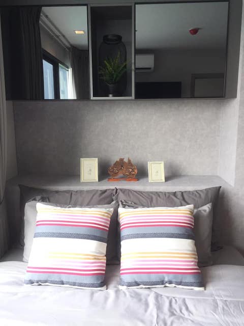 Ideo Sukhumvit 93 peaceful beautiful room safe 7th floor BTS Bang Chak รูปที่ 1