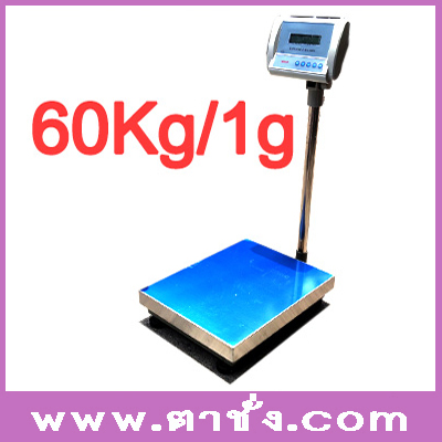 เครื่องชั่งดิจิตอลแบบตั้งพื้น 60kg/1g Iron Frame Floor Weighing Scale WT603L คุณภาพสูง ยี่ห้อ WANT รูปที่ 1