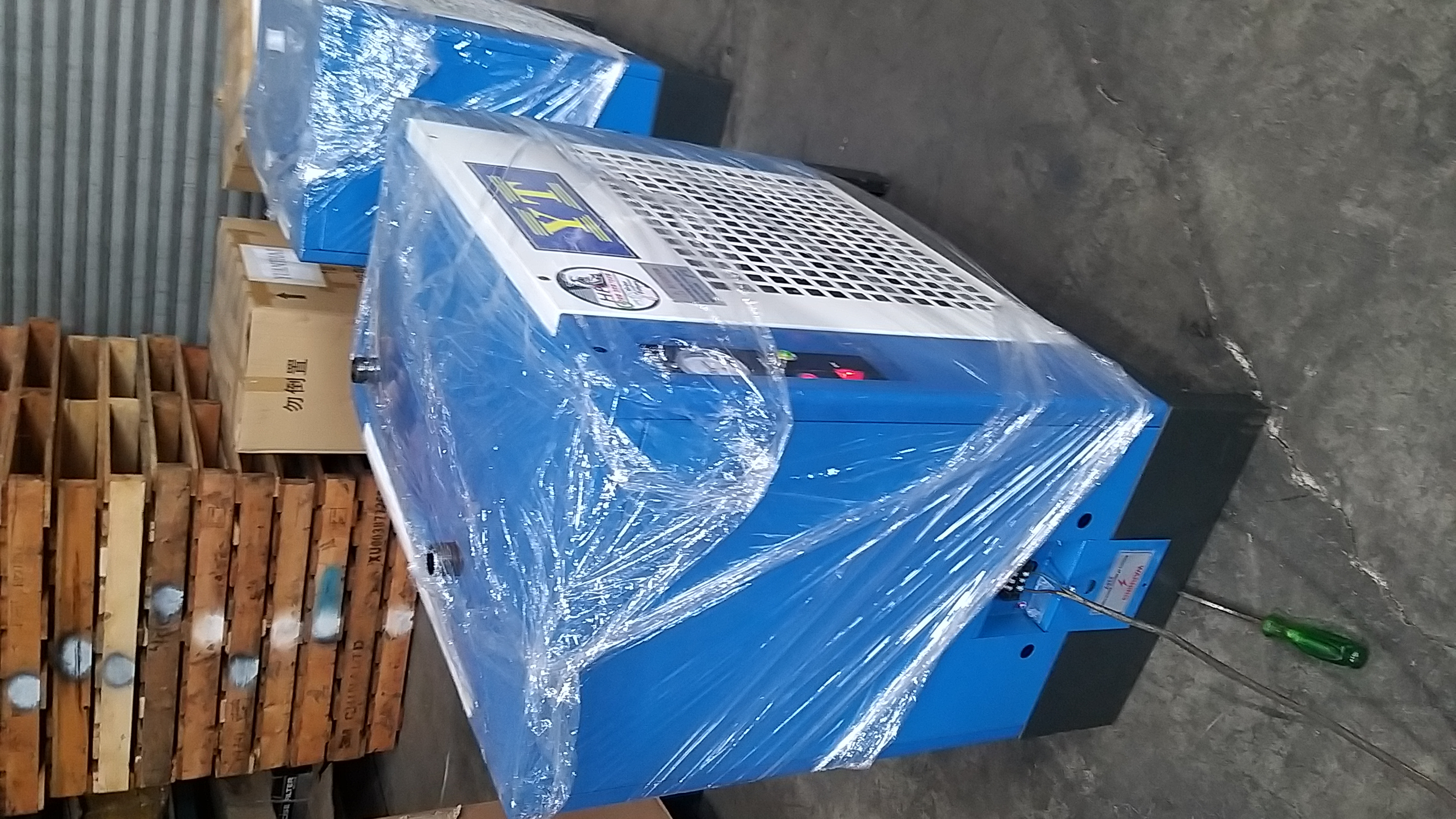 แอร์ไดร์เออร์10 แรงม้า Air dryer 10 hp air filter pre filter รูปที่ 3