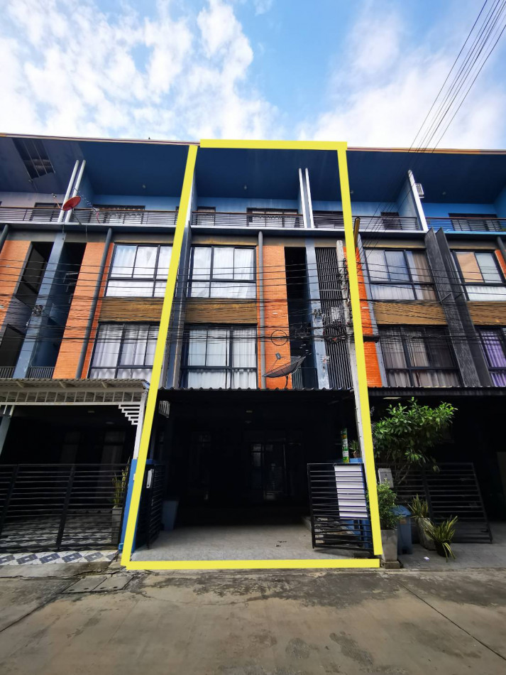 ขาย ทาวน์โฮม บ้านสไตล์ Modern Cultural Loft 3 ชั้นครึ่ง เฮาส์ 35 แจ้งวัฒนะ 162 ตรม. 22.2 ตร.วา มีพื้นที่ใช้สอยมากและสิ่งอำนวยความสะดวกมากมาย รูปที่ 1