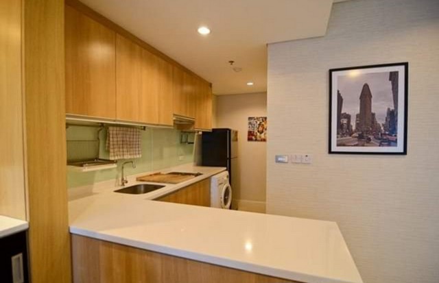 For RENT & SALE Villa Asoke Duplex condo unit Floor 7-8, near MRT and Airport Rail Link รูปที่ 1