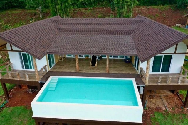 สะเมิง บ้านสวยรอบล้อมด้วยหุบเขา วิวธรรมชาติ 360 องศา มีสระว่ายน้ำส่วนตัว รูปที่ 1