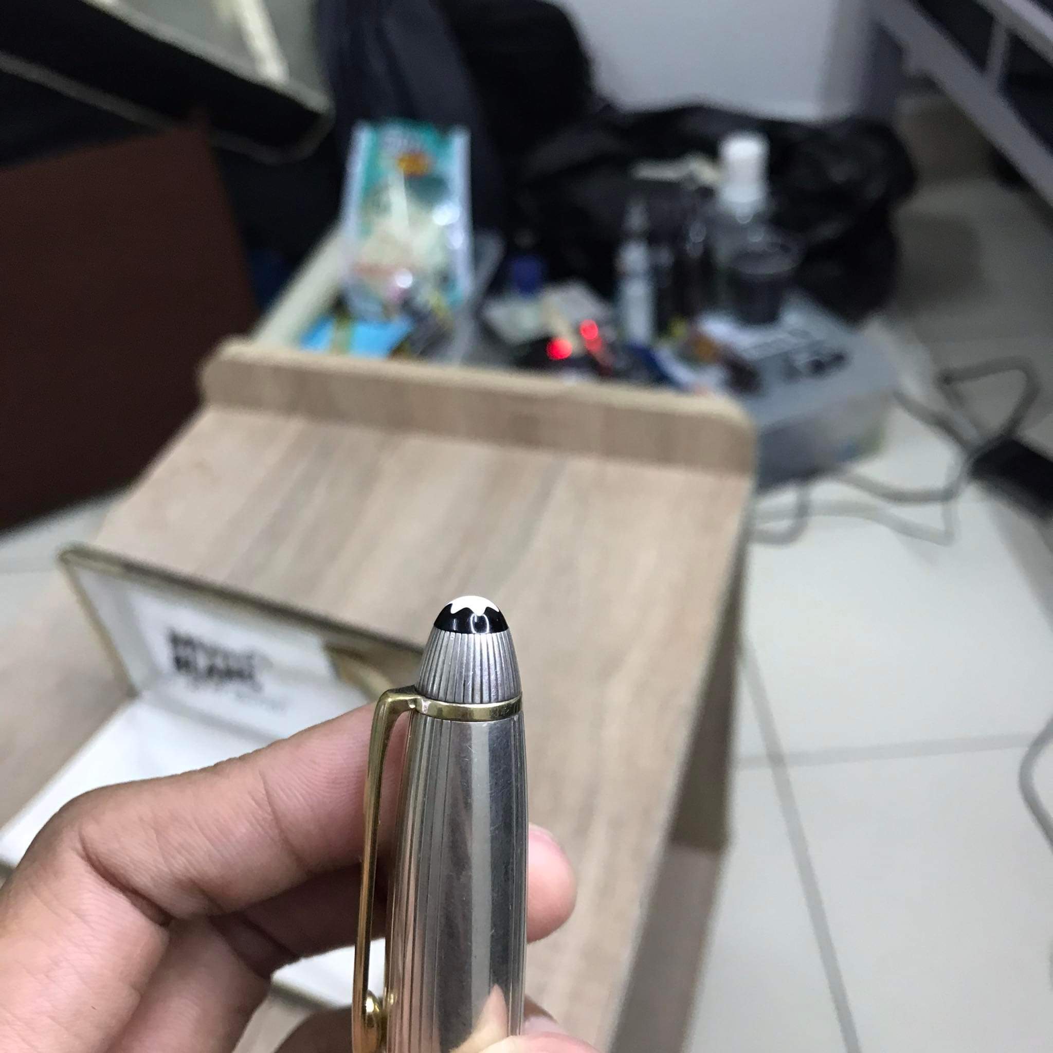Montblanc Meisterstück Solitaire Sterling Silver LeGrand 146 Fountain Pen รูปที่ 2