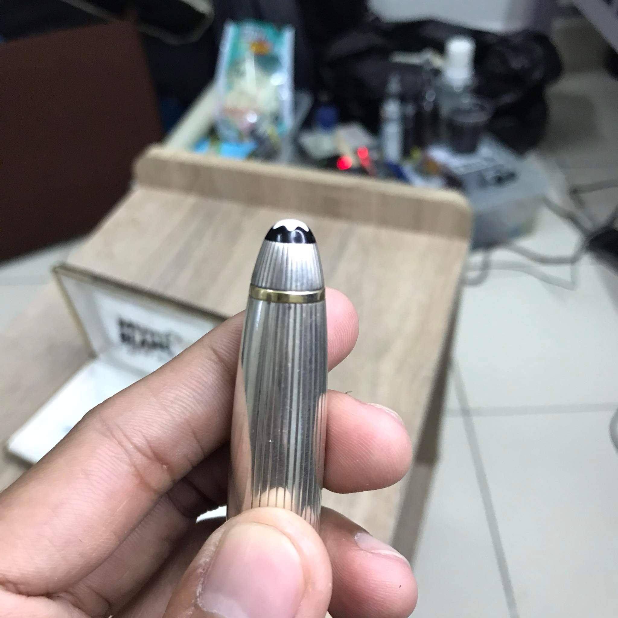 Montblanc Meisterstück Solitaire Sterling Silver LeGrand 146 Fountain Pen รูปที่ 8