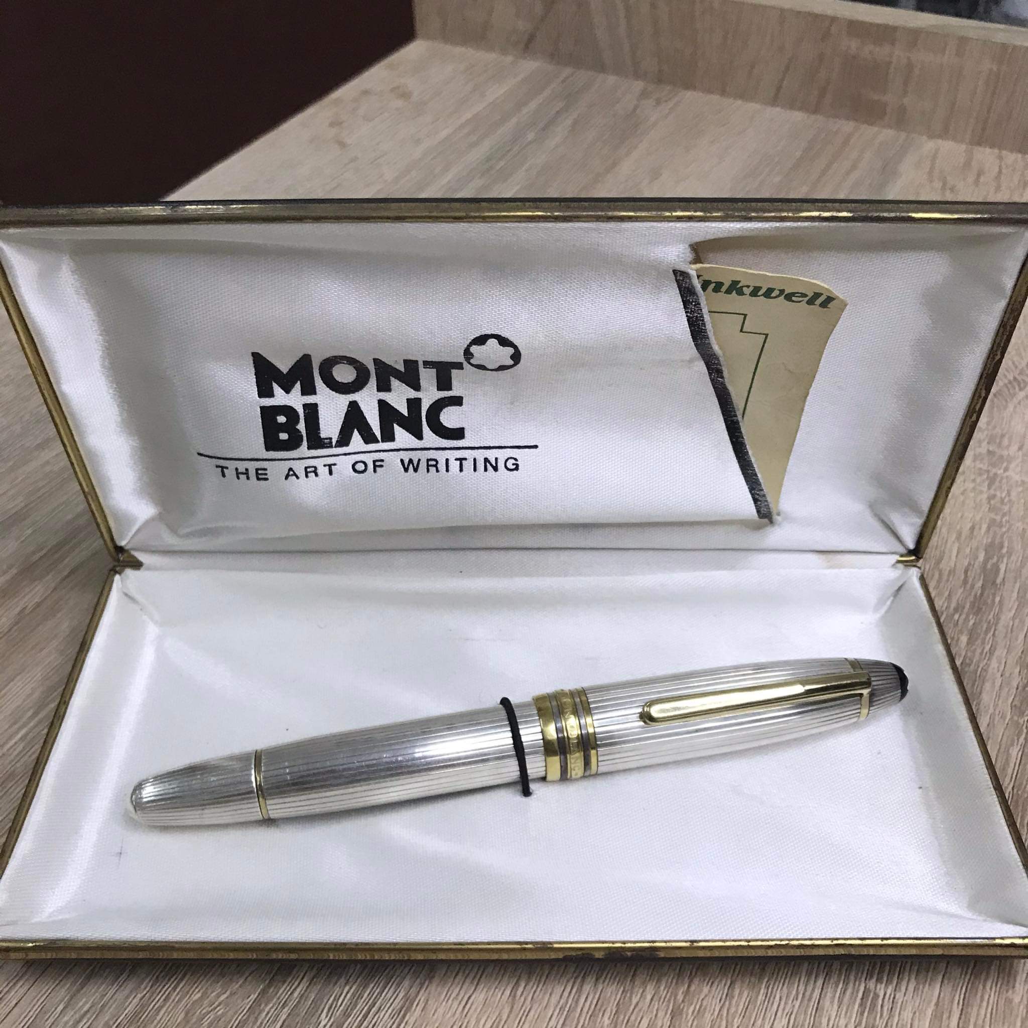 Montblanc Meisterstück Solitaire Sterling Silver LeGrand 146 Fountain Pen รูปที่ 6