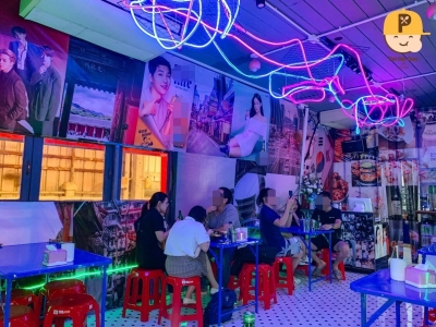 เซ้ง ร้านอาหารเกาหลี ตลาดรถไฟศรีนครินทร์ ทางเข้าตลาด  รูปที่ 1