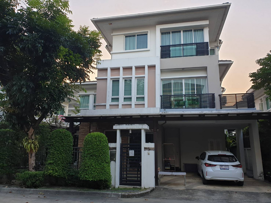 ขาย บ้านเดี่ยว บ้านเดี่ยว 3 ชั้น ตกแต่งหรู Bangkok Boulevard Ramindra Km.2 260 ตรม. 52.5 ตร.วา ตกแต่งทั้งหลัง. รูปที่ 1