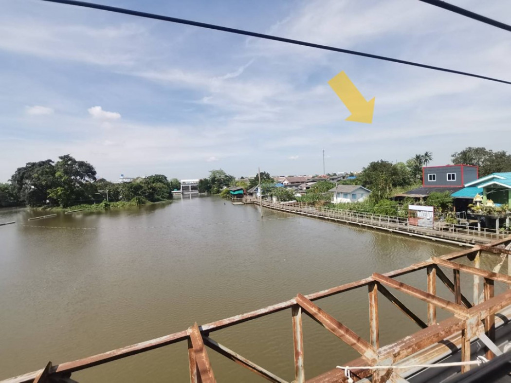 ขาย ที่ดิน ริมคลองบางบัวทอง ติดหมู่บ้านชัยพฤกษ์ 4 ไร่ 2 งาน 84 ตร.วา เหมาะทำบ้านริมน้ำ ร้านอาหาร รูปที่ 4