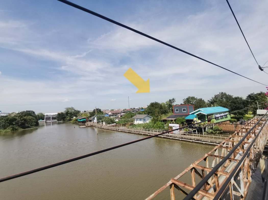 ขาย ที่ดิน ริมคลองบางบัวทอง ติดหมู่บ้านชัยพฤกษ์ 4 ไร่ 2 งาน 84 ตร.วา เหมาะทำบ้านริมน้ำ ร้านอาหาร รูปที่ 5