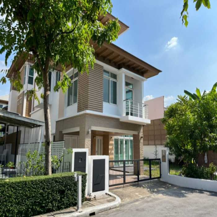 ขาย บ้านเดี่ยว หลังมุม ขนาดใหญ่สุด The Primary Prestige Ratchada-Ramintra 300 ตรม. 88.9 ตร.วา Exclusive environment รูปที่ 1