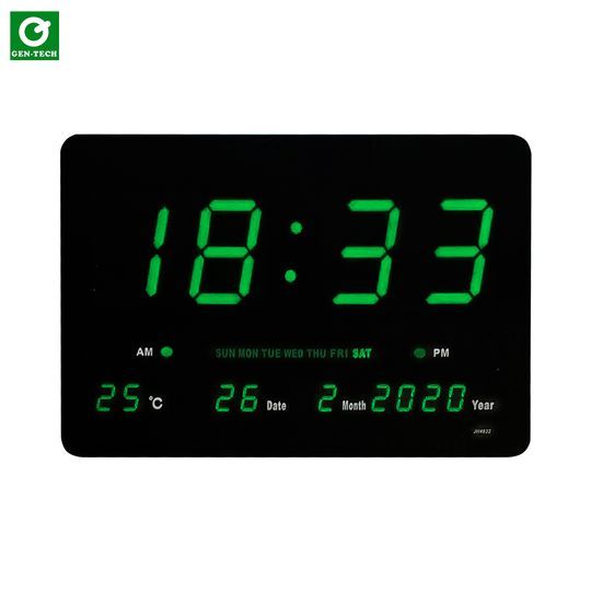 นาฬิกาดิจิตอลใหญ่เขียว รุ่นJH4632 รูปที่ 1