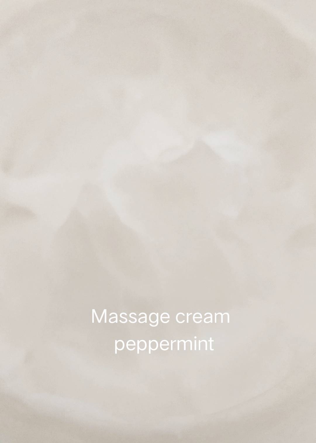 ครีมนวดเปปเปอร์มิ้นต์ Massage cream รูปที่ 1