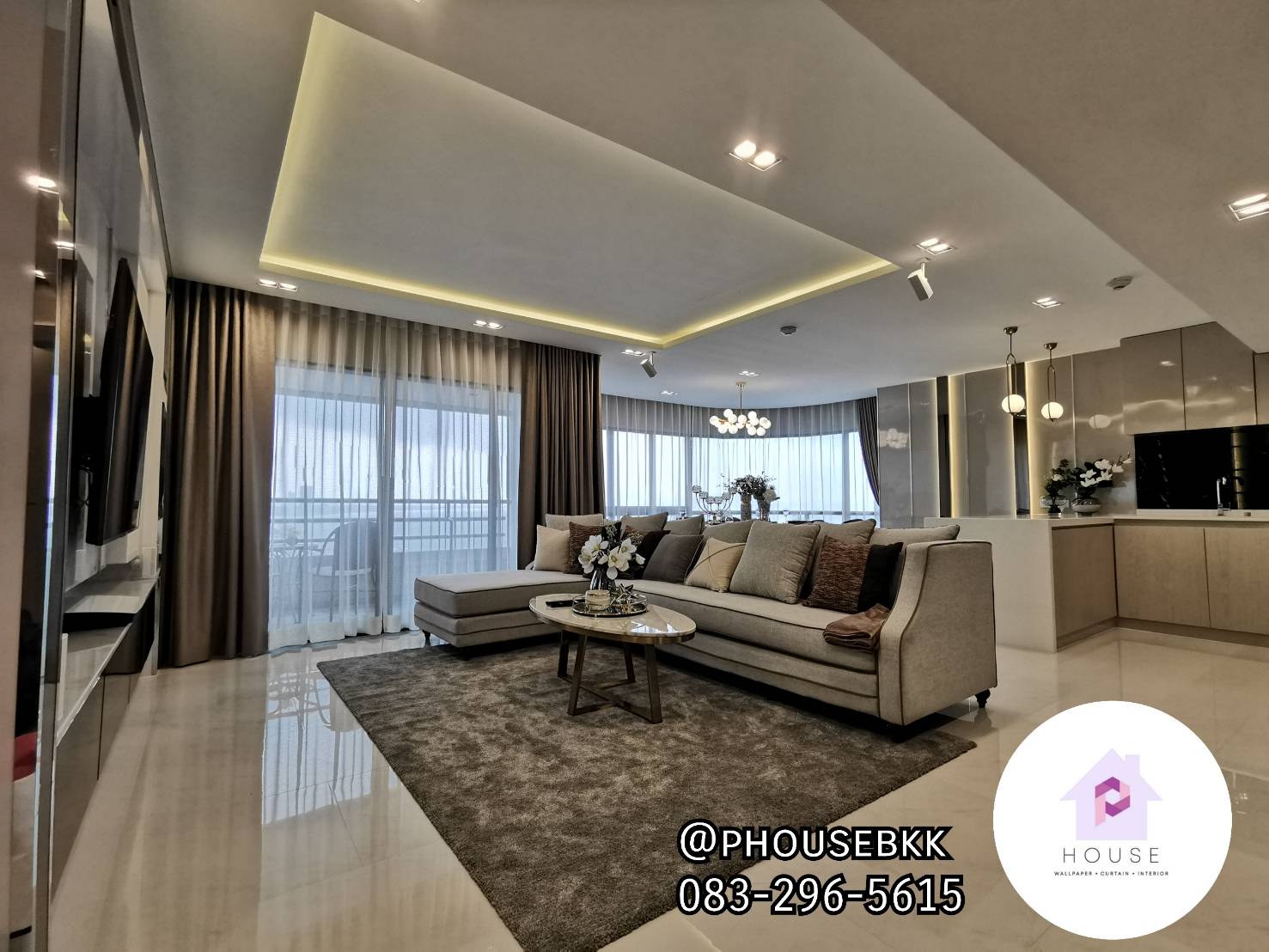 ร้านวอลเปเปอร์โชคชัย4-ผ้าม่านใกล้ฉัน-ซักผ้าม่าน-ผ้าม่าน รูปที่ 6