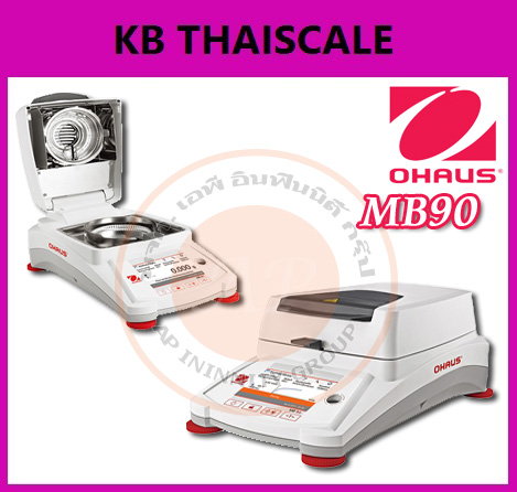 เครื่องชั่งวิเคราะห์ความชื้น รุ่น MB90 ยี่ห้อ OHAUSผลิตภัณฑ์ของประเทศอเมริกา รับประกันสินค้า 1 ปี รูปที่ 1