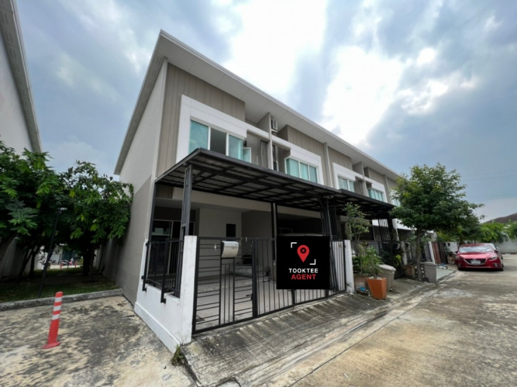 ขาย ทาวน์โฮม หลังมุม City Sense Ramintra 110 ตรม. 19 ตร.วา ใกล้รถไฟฟ้าสถานีบางชัน รูปที่ 2