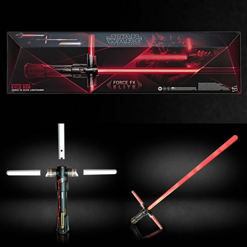 ดาบสตาร์วอร์ ดาบไคโล เรน Star Wars Supreme Leader Kylo Ren Force Fx Elite Lightsaber ของใหม่ของแท้จากอเมริกา รูปที่ 3