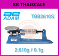 เครื่องชั่งแมคคานิกส์ Triple Beam ยี่ห้อ ADAM รุ่น TBB Series พิกัด 2610 กรัม ค่าละเอียด ขีดละ 0.1 กรัม