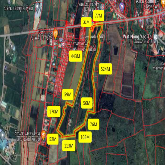 ขาย ที่ดิน หนองยาว สระบุรี 57 ไร่ ใกล้รรนานาชาติเซนต์จอห์นแมรี ทางออกมอเตอร์เวย์สายใหม่ เหมาะทำโครงการจัดสรร ราคาสุดพิเศษ รูปที่ 2