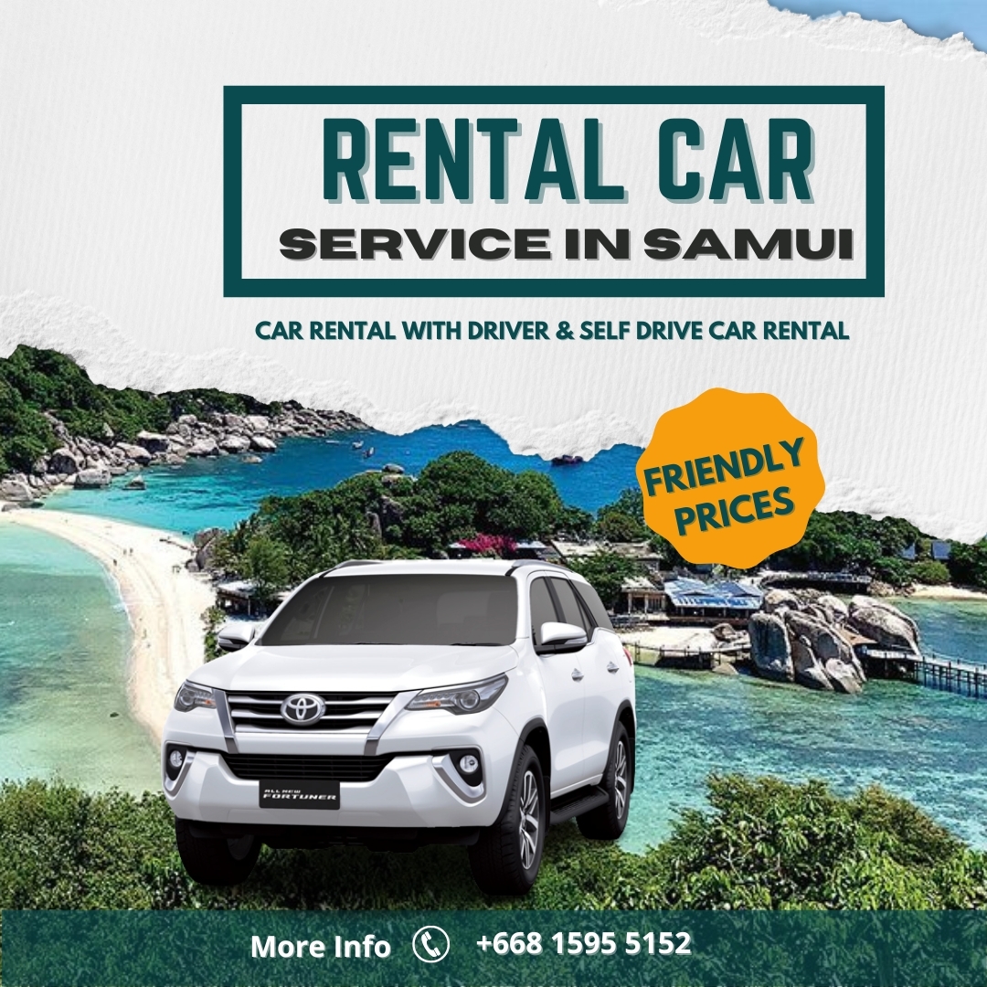 Koh Samui Car Transfer Samui More Info +6698 4542447 Self Drive Car Rental  รูปที่ 1