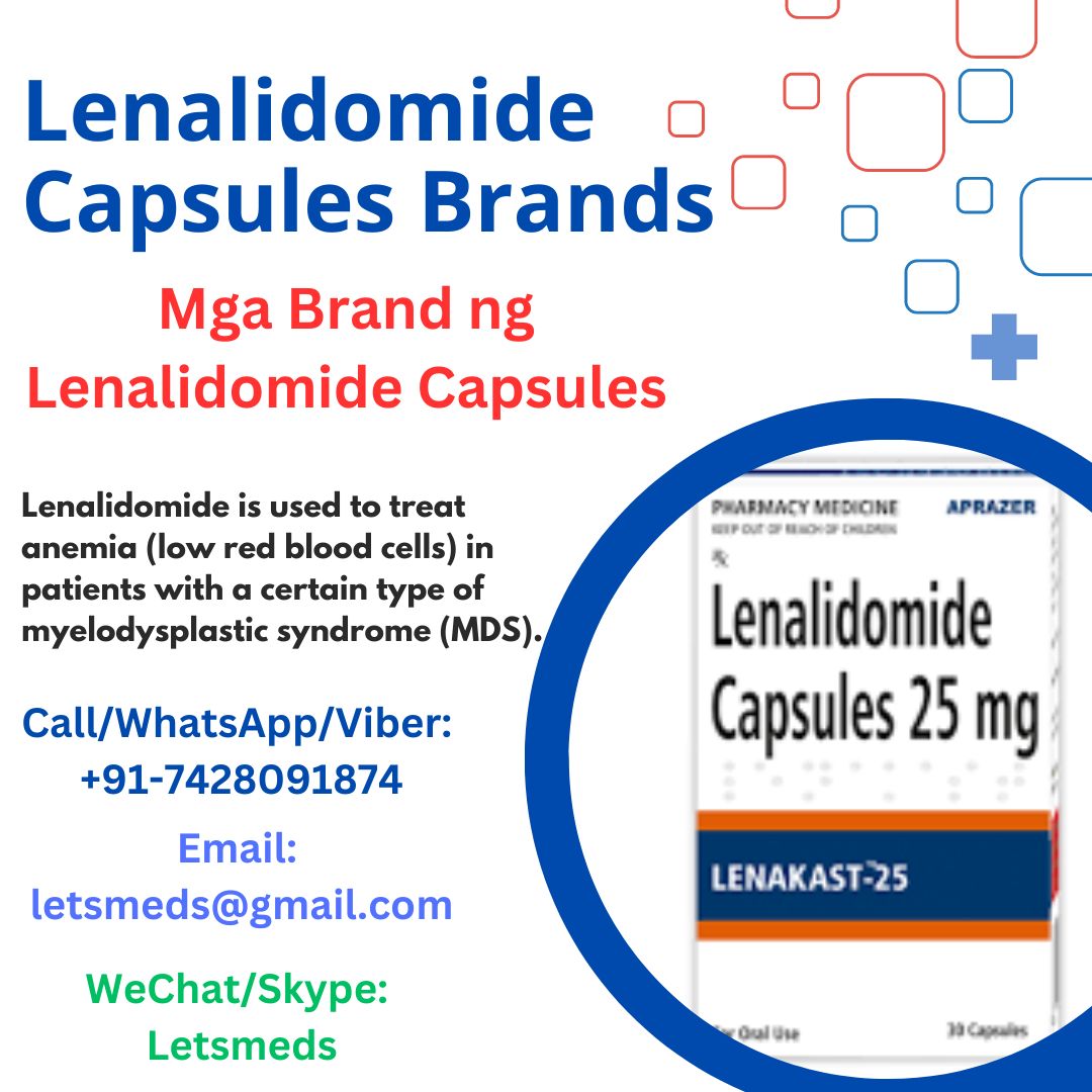 Indian Lenalidomide 25mg Capsules Wholesale Price Manila Philippines รูปที่ 1