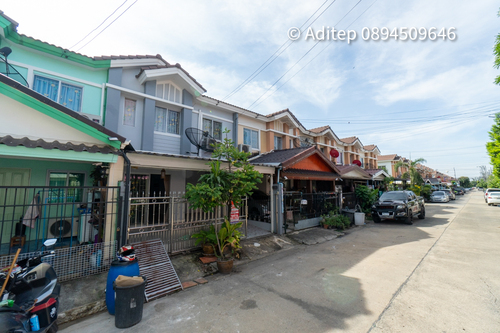  ขายทาวน์เฮ้าส์ 2 ชั้น บ้านพฤกษา 51 ถนนฉลองกรุง ลาดกระบัง 17.4 ตรว.  ใกล้พระจอมเกล้าลาดกระบัง  รูปที่ 1