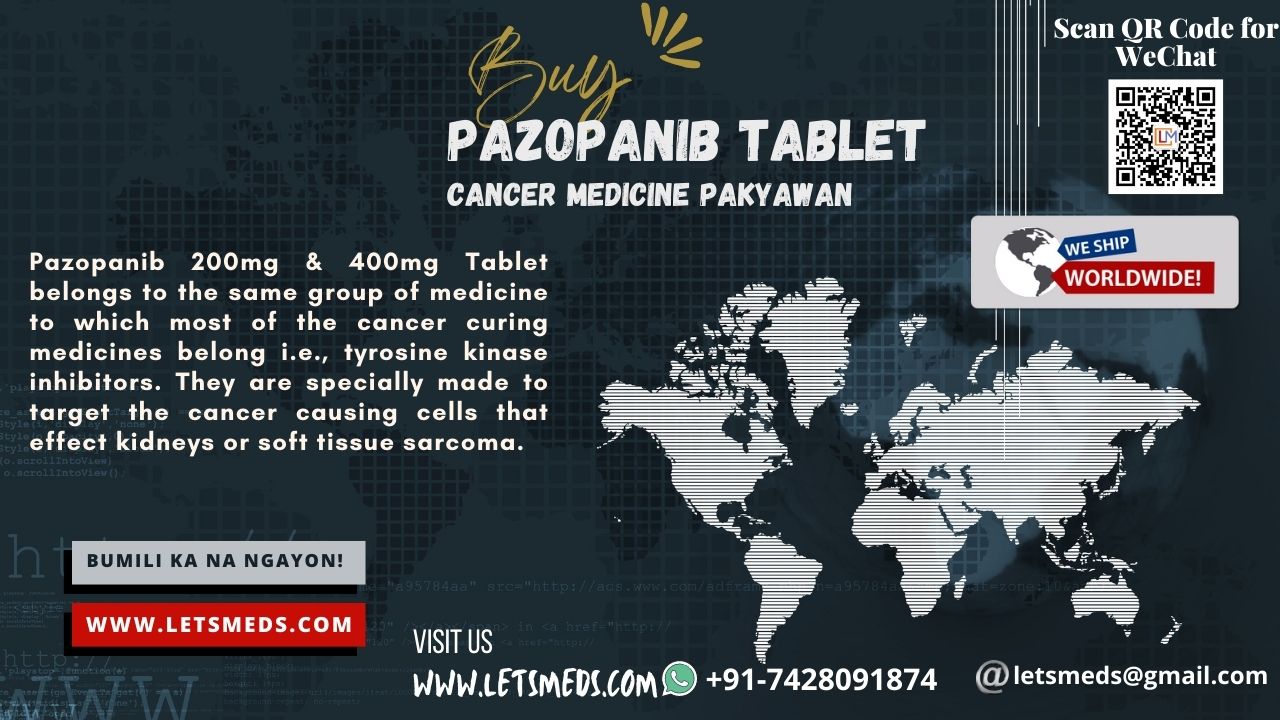 Pazopanib Tablet Online at Wholesale Price Philippines รูปที่ 1