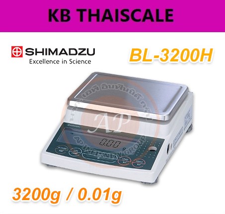 ตาชั่งดิจิตอล เครื่องชั่งความละเอียดสูง 3200g ค่าละเอียด 0.01g ยี่ห้อ SHIMADZU รุ่น BL-3200H รูปที่ 1