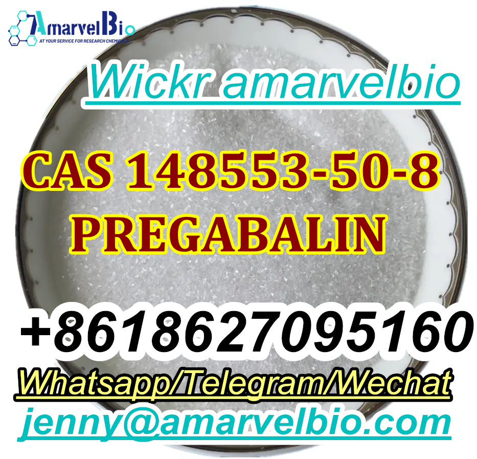 Lyrica cas 148553-50-8 Pregabalin white crystal powder with safe delivery Whatsapp/tele+8618627095160 รูปที่ 1