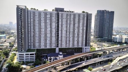 ให้เช่า คอนโด แอสปาย สาทร ท่าพระ 30.5 ตรม. 1 bed 1 bath 1 living 1 kitchen 1 balcony 1 parking รูปที่ 1