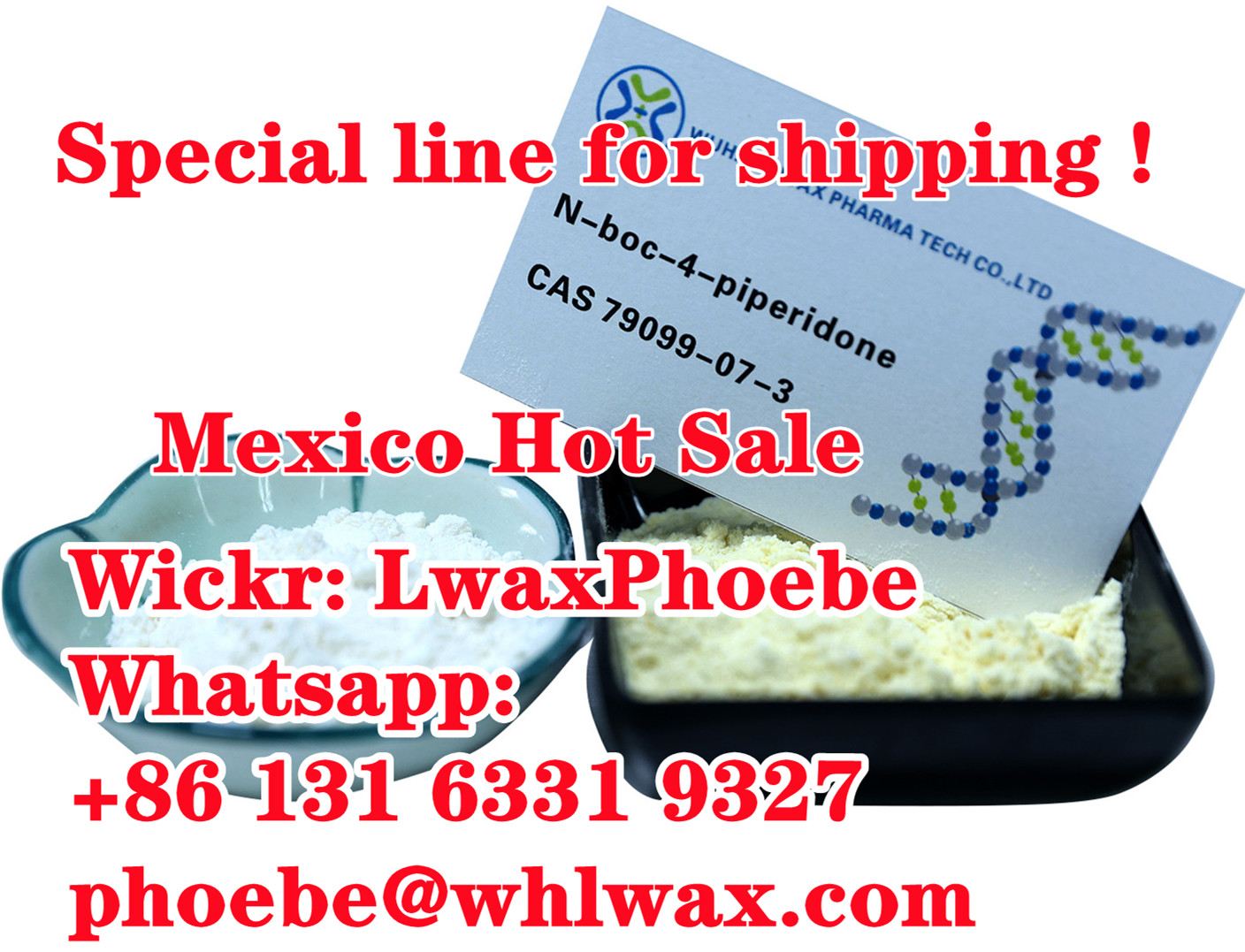 Mexico ,USA high quality cas 79099-07-3 1-BOC-4-piperidone  รูปที่ 3
