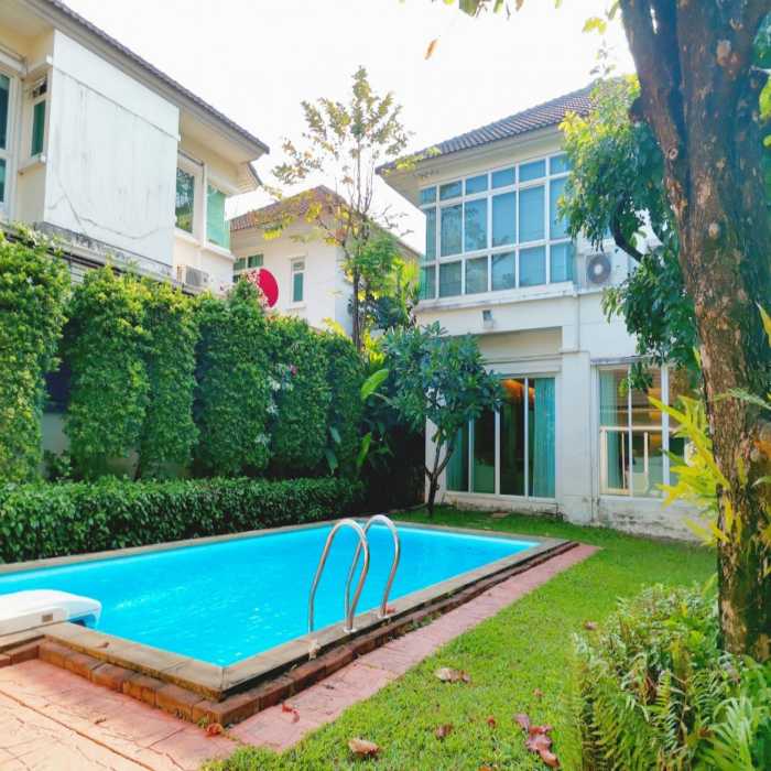 ขาย บ้านเดี่ยว มีสระน้ำในบ้าน บางกอก บูเลอวาร์ด รัชดา-รามอินทรา2  234 ตรม. 1 งาน 30.2 ตร.วา รูปที่ 2