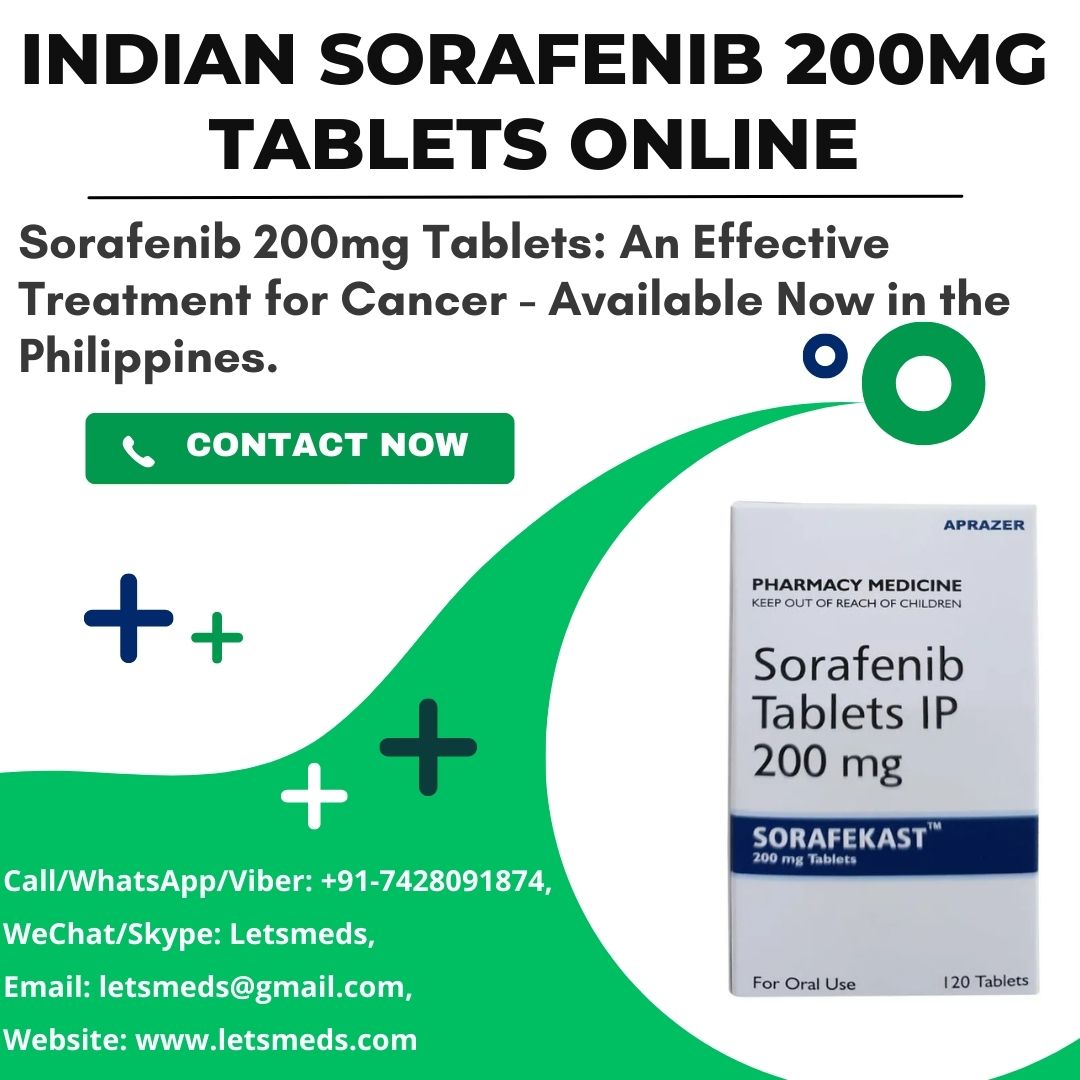 Buy Sorafenib 200mg Tablets Wholesale Price Online Philippines รูปที่ 1