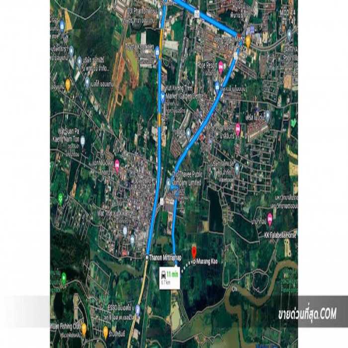 ขาย ที่ดิน ขายที่ดินใกล้ ถ.มิตรภาพ อ.เมืองขอนแก่น เนื้อที่ 29 ไร่ 2 งาน 4 ตร.ว. 29 ไร่ 2 งาน 4 ตร.วา รูปที่ 6