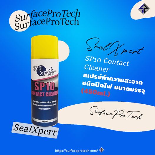 สเปรย์ล้างหน้าสัมผัสอุปกรณ์อิเล็กทรอนิกส์  Seal Xpert SP10  สเปรย์ทำความสะอาดหน้าสัมผัสอุปกรณ์อิเล็กทรอนิกส์ และอุปกรณ์ไฟฟ้า รูปที่ 2