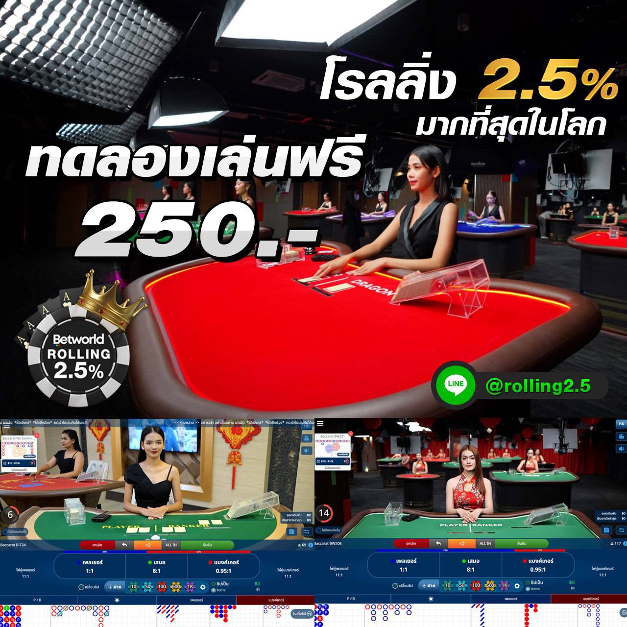 โรลิ่ง2.5% Rolling2.5% รูปที่ 1