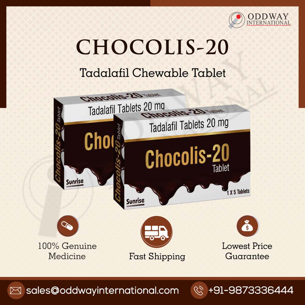 ฟื้นฟูชีวิตรักของคุณด้วย Chocolis 20mg - บอกลา ED! รูปที่ 1