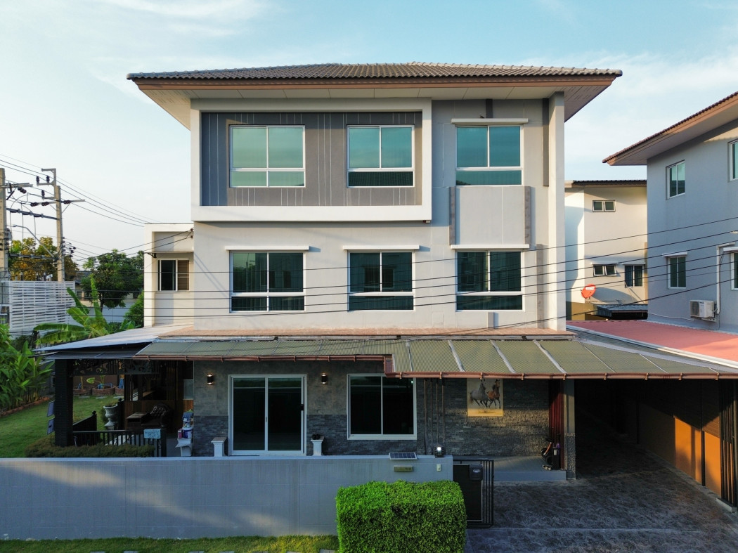 ขาย บ้านเดี่ยว หลังมุม Casa Grand Sukhapiban 5 255 ตรม. 75 ตร.วา แต่งสวยมาก TVD. รูปที่ 1