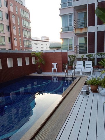 ให้เช่าcondo ชาโต้ว อินทาวน์ รัชดา 13 ระยะเดินไปรถไฟฟ้าใต้ดิน 300เมตร  รูปที่ 1