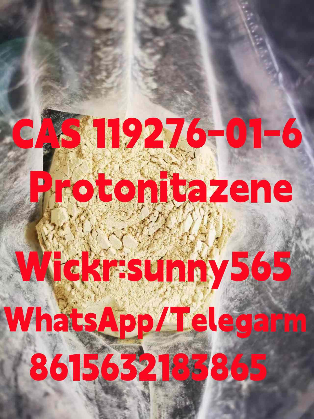 High quality Protonitazene cas119276-01-6 รูปที่ 1