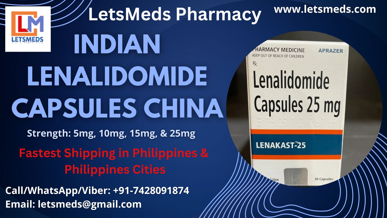 Buy Lenalidomide Capsules Online Wholesale Price China Philippines รูปที่ 1