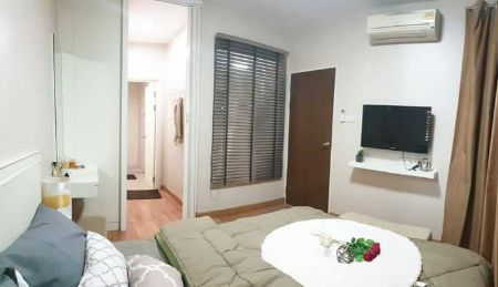 ให้เช่า คอนโด ไอวี่ริเวอร์ราษฎร์บูรณะ 35.29 ตรม. 1bed 1 bath 1 living 1 kitchen 1 balcony 1 parking lot รูปที่ 1