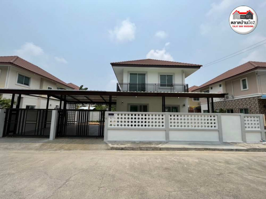 ขาย บ้านเดี่ยว รีโนเวทใหม่ทั้งหลังพร้อมอยู่ หมู่บ้านสินทวีกรีนวิลล์2 คลองสวน 200 ตรม. 58.1 ตร.วา รูปที่ 2