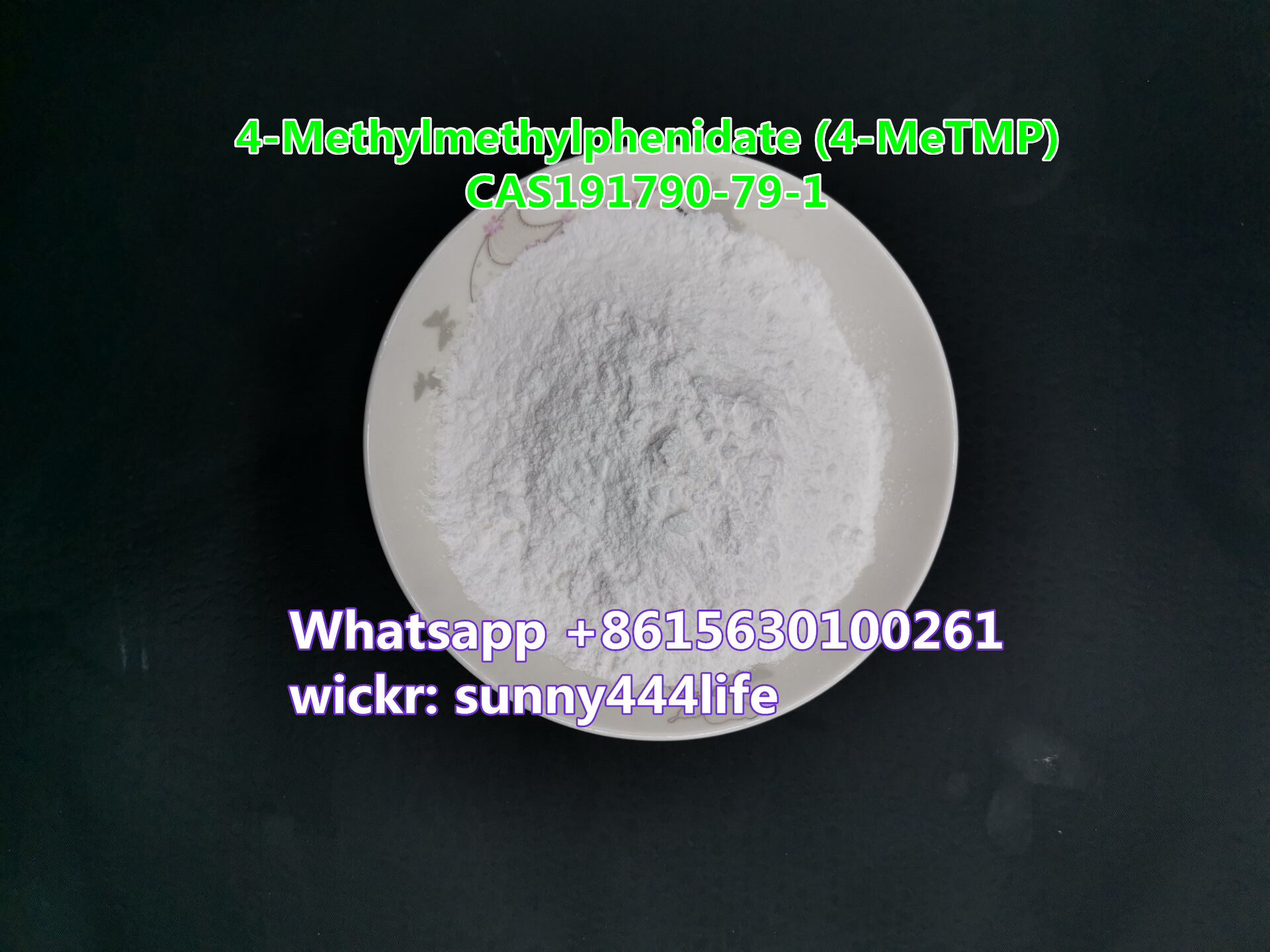 4-Methylmethylphenidate (4-MeTMP) CAS191790-79-1 รูปที่ 3