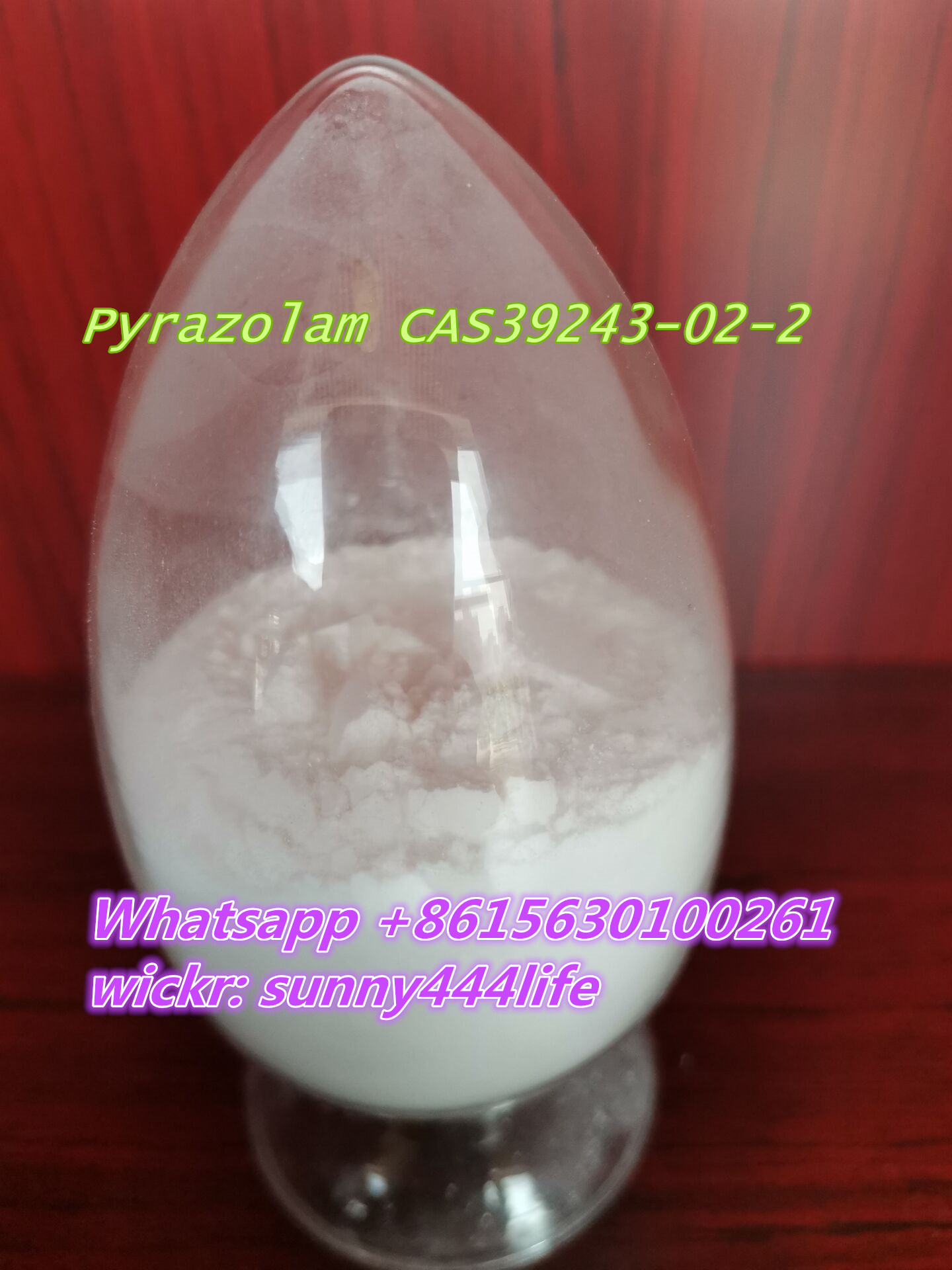  Pyrazolam CAS39243-02-2 รูปที่ 1