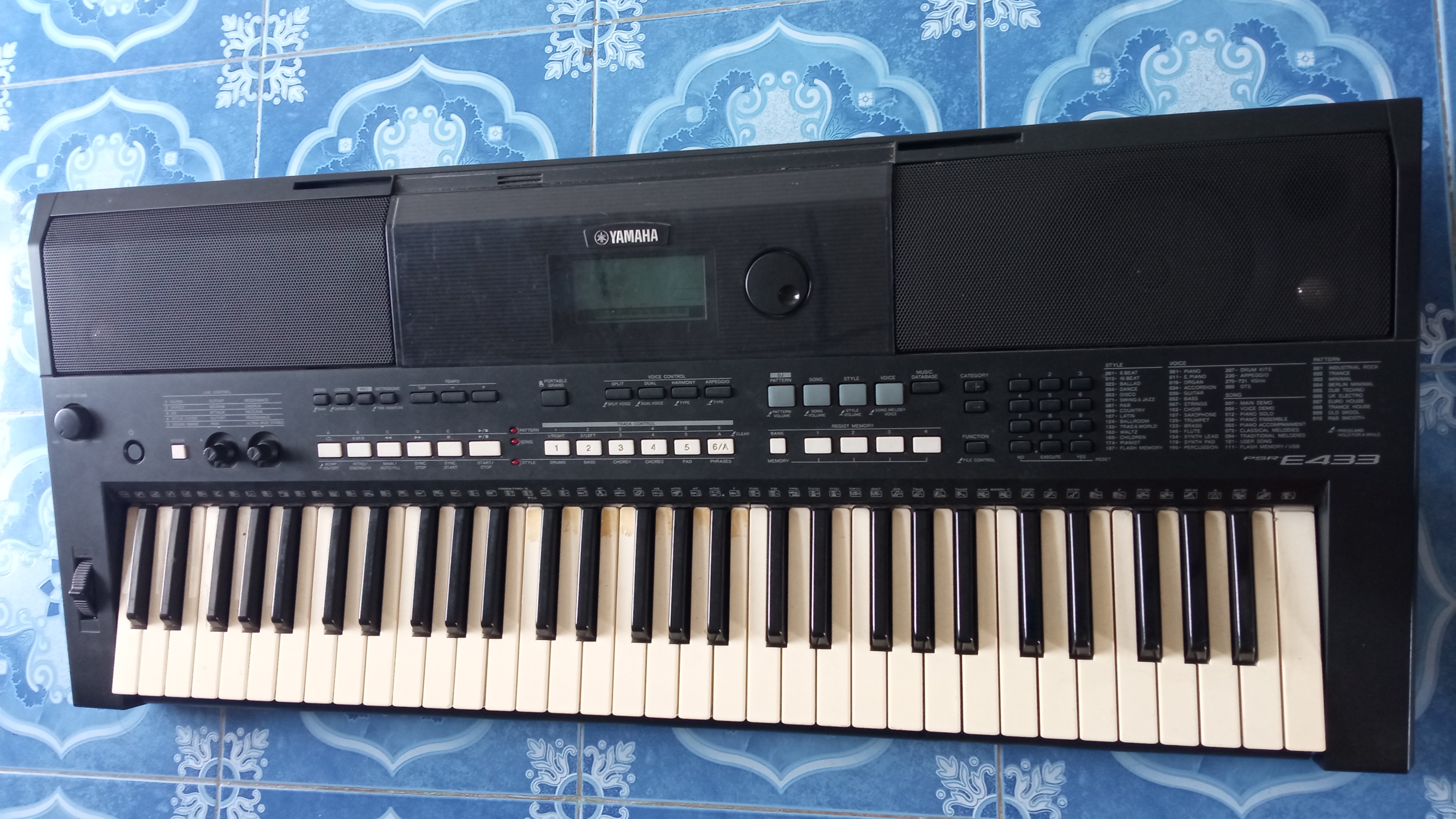 Keyboard YAMAHA PSR E433 รูปที่ 2