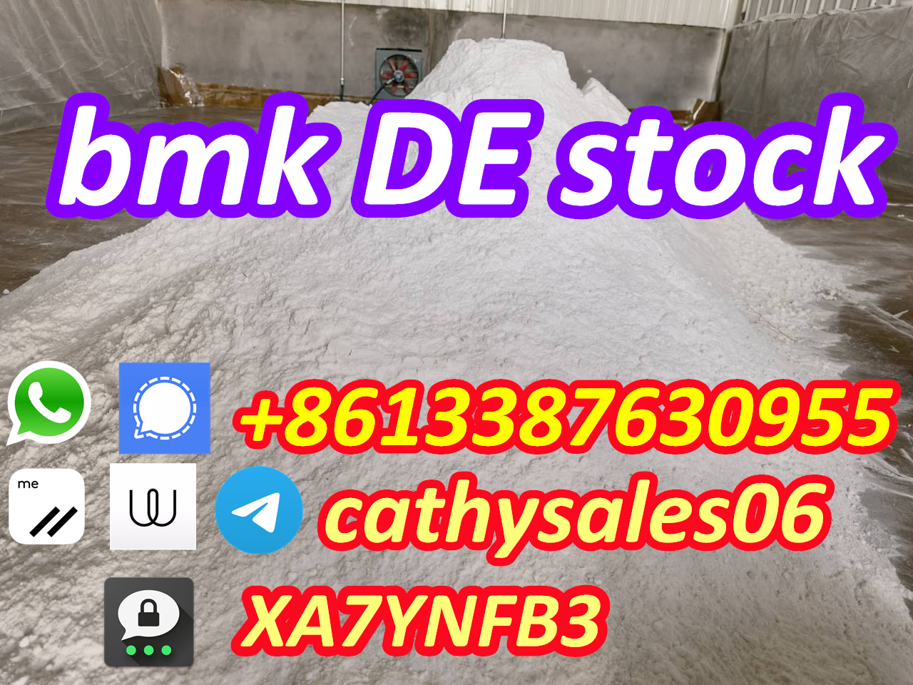 BMK Glycidic Acid (sodium salt) CAS 41232-97-7 for Sale Threema:XA7YNFB3 รูปที่ 1