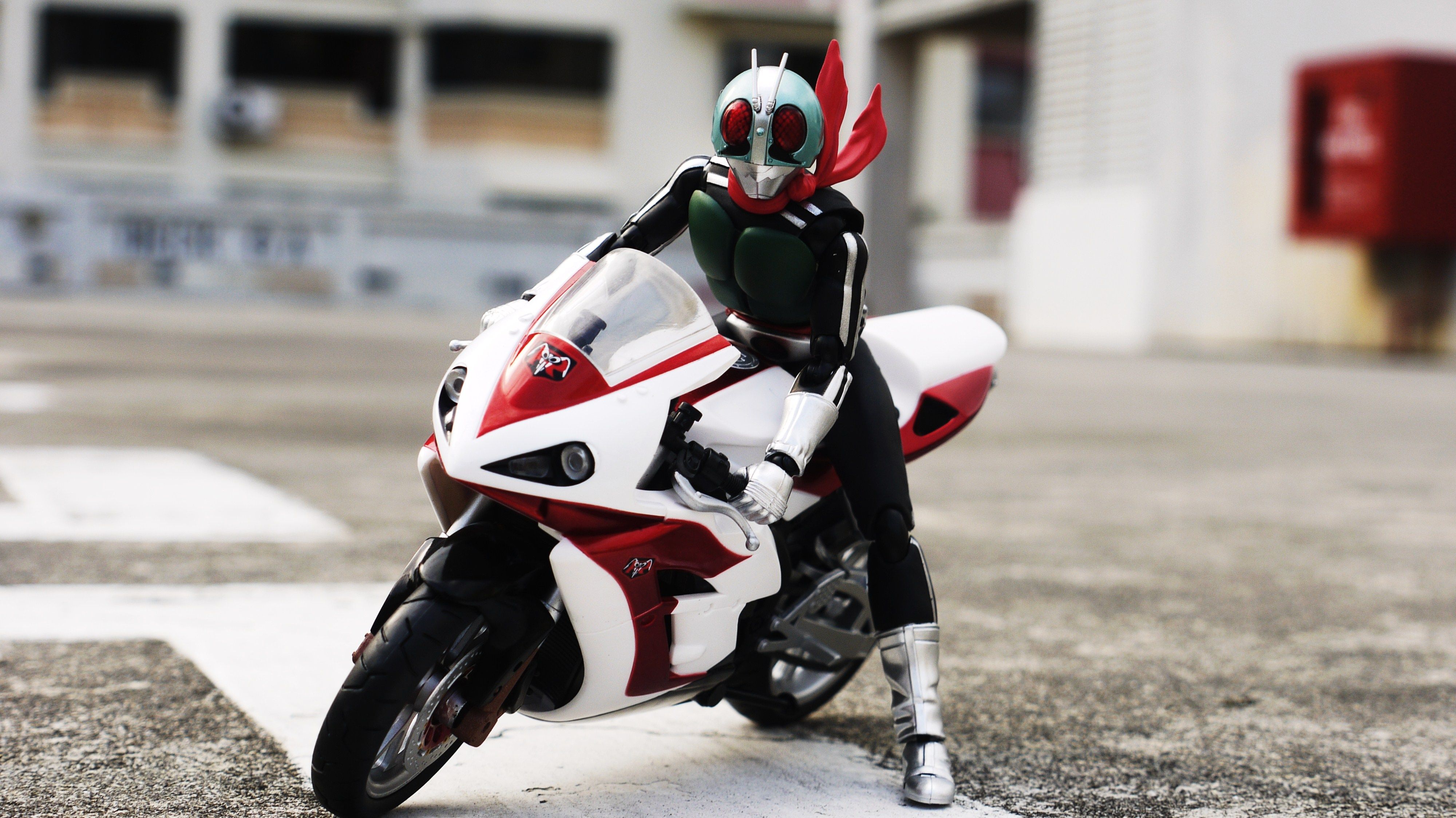S.H.Figuarts SHFiguarts Cyclone Masked Rider 1 (The First Ver.) ฟิกเกอร์มอเตอร์ไซค์ของมาสค์ไรเดอร์หมายเลข1 มาสค์ไรเดอร์เดอะเฟิร์ส มาสค์ไรเดอร์เดอะเน็กซ์ ของใหม่ของแท้ รูปที่ 6